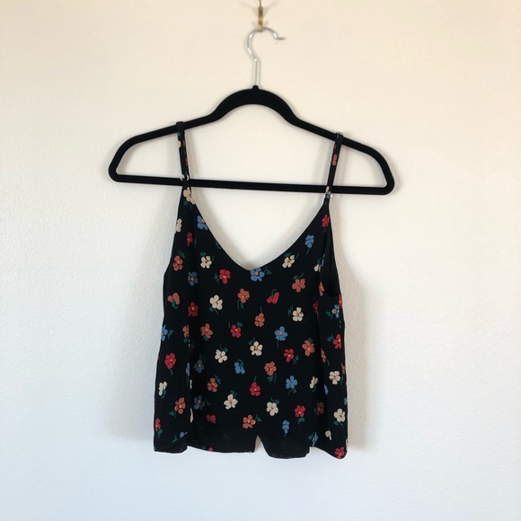 Madewell silky floral v neck cami women’s size 4 - Picture 11 of 11